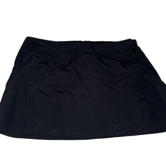 Lands End Womens Plus Size Skort Black 16 - Picture 3 of 7